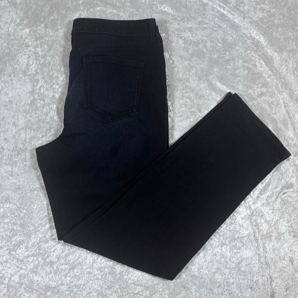 Bandolino Mandie Dark Blue Denim Jeans Size 12